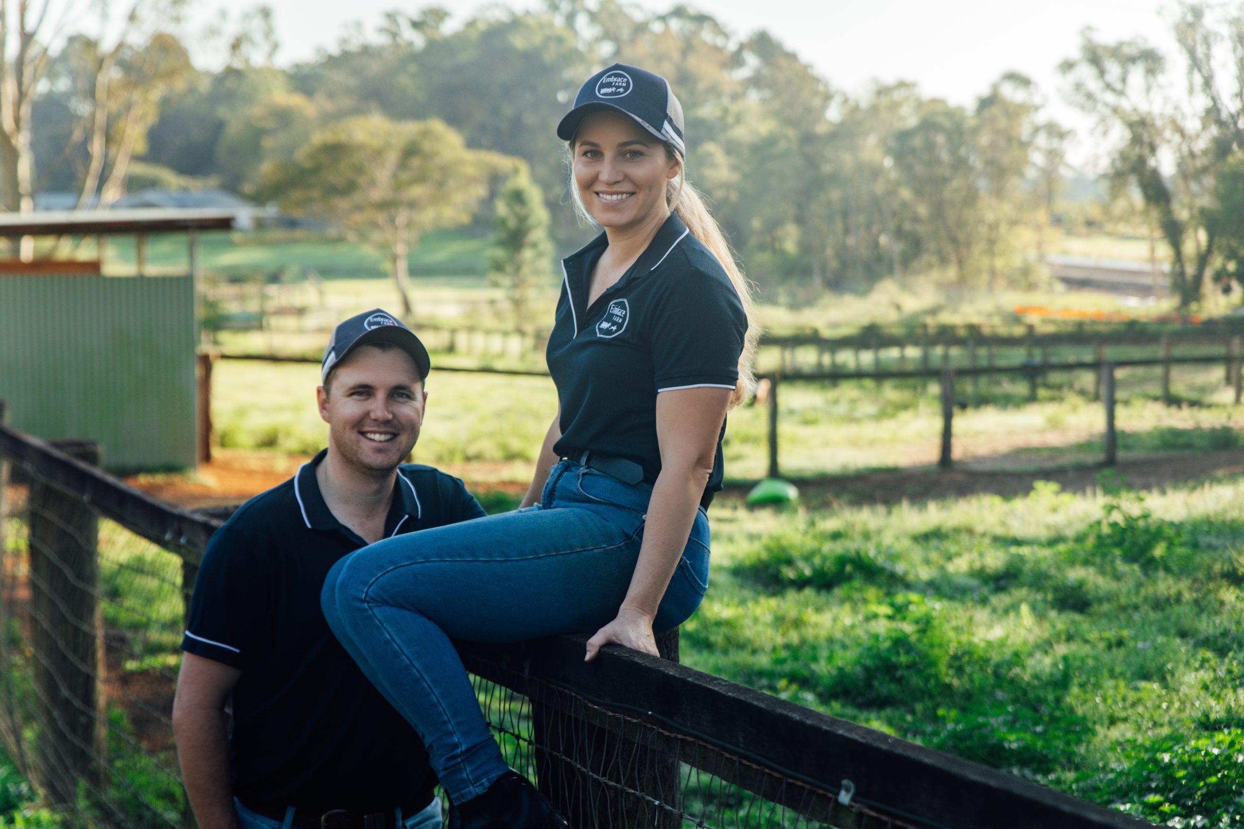 Embrace Farm team portrait